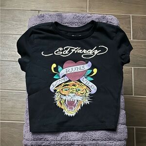 Ed Hardy crop top